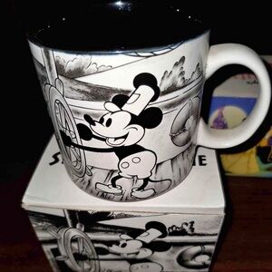 Vintage Disney Mug - SteamBoat Willie